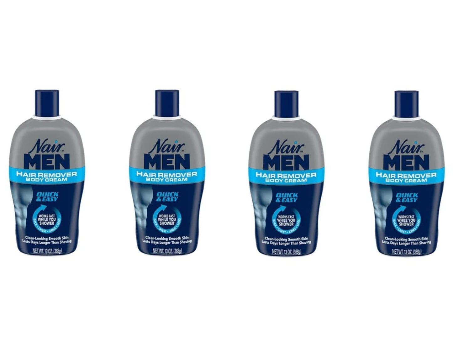 Nair For Men Hair Removal Body Cream 13 oz - Smooth Skin Solution