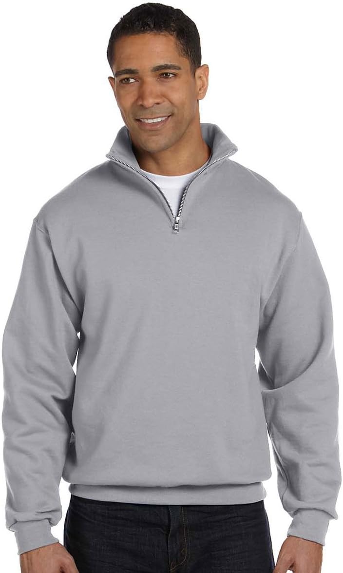 Jerzees Men's 1/4 Zip Sweatshirt - Cozy Comfort!