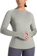 Thermal Shirts for Women Long Sleeve Fleece Tops - Warm Base Layer