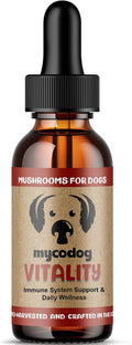 MycoDog Vitality Mushroom & Adaptogen Supplement for Dogs - Immune