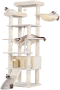 Tall Cat Tree 78 in Multi-Level Cat Tower - Spacious Perches