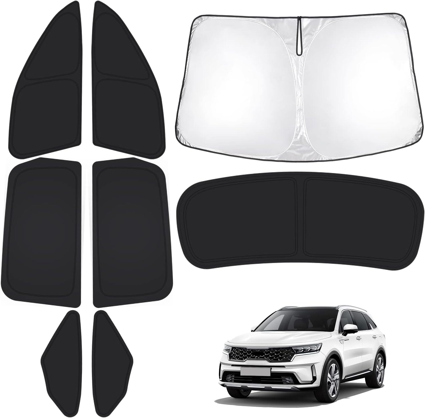 Custom Fit Window Shades for Kia Sorento 2021-2026 Models
