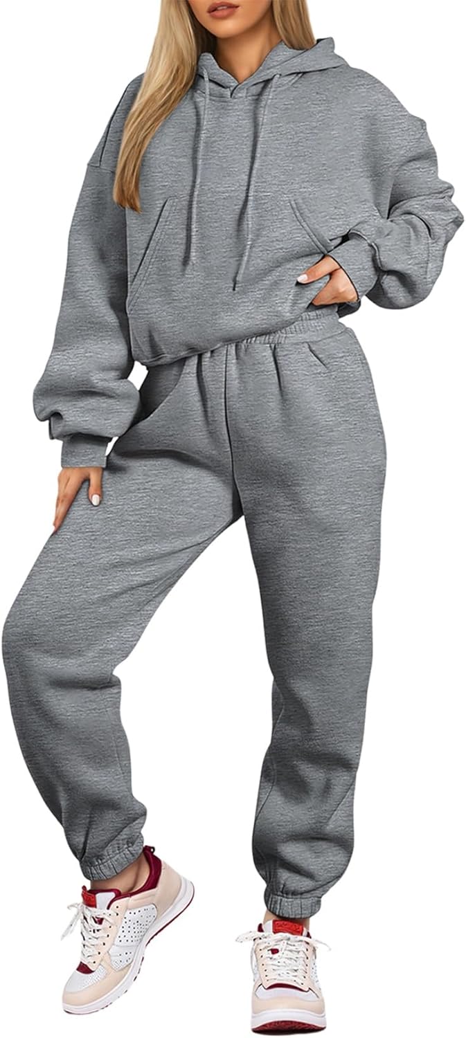 Herseas Womens 2 Piece Outfits Lounge Sets for Cozy Fall Fashion