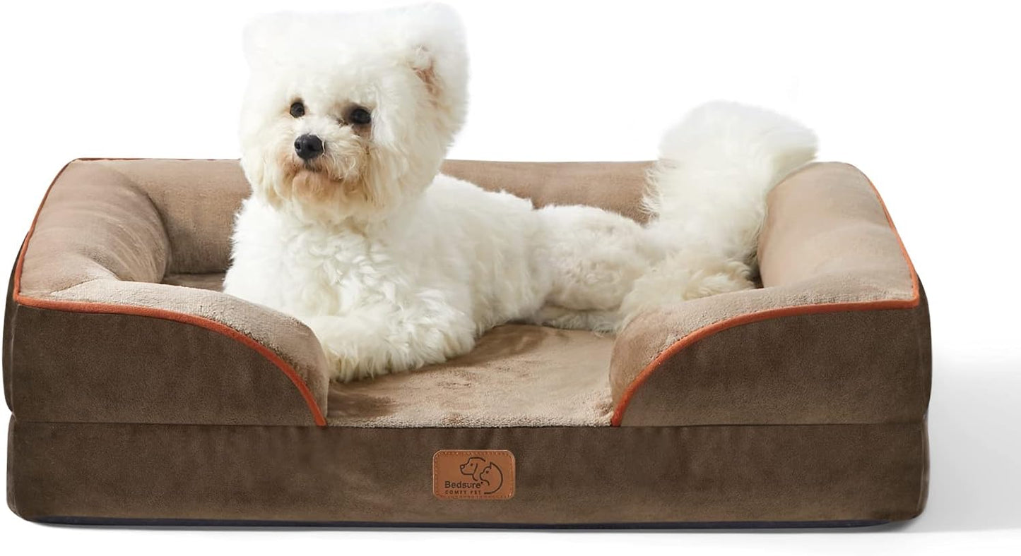 Orthopedic Dog Bed for Medium Dogs - Washable & Waterproof