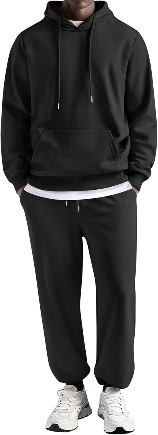 COOFANDY Sweatsuits for Men: Stylish 2 Piece Tracksuit Set