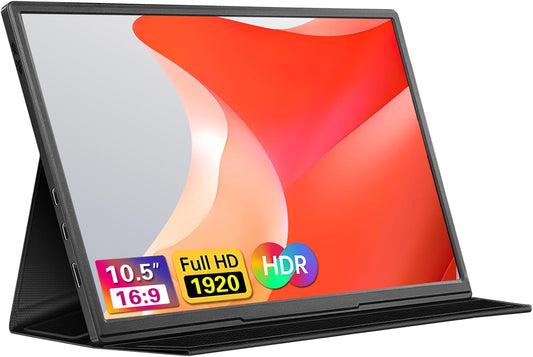 moonka 10.5 FHD Portable Monitor - Dual Screen Productivity