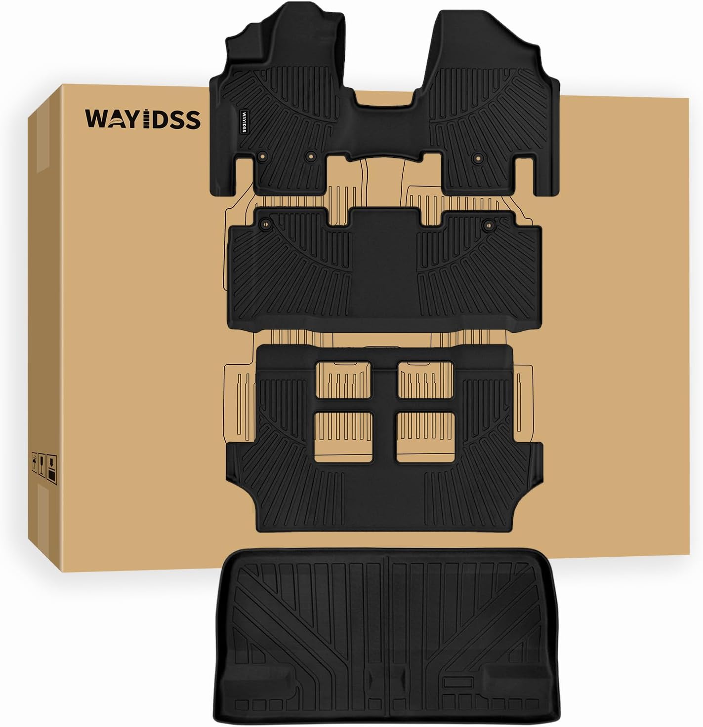 Custom Fit Floor Mats for 2011-2017 Honda Odyssey Protection