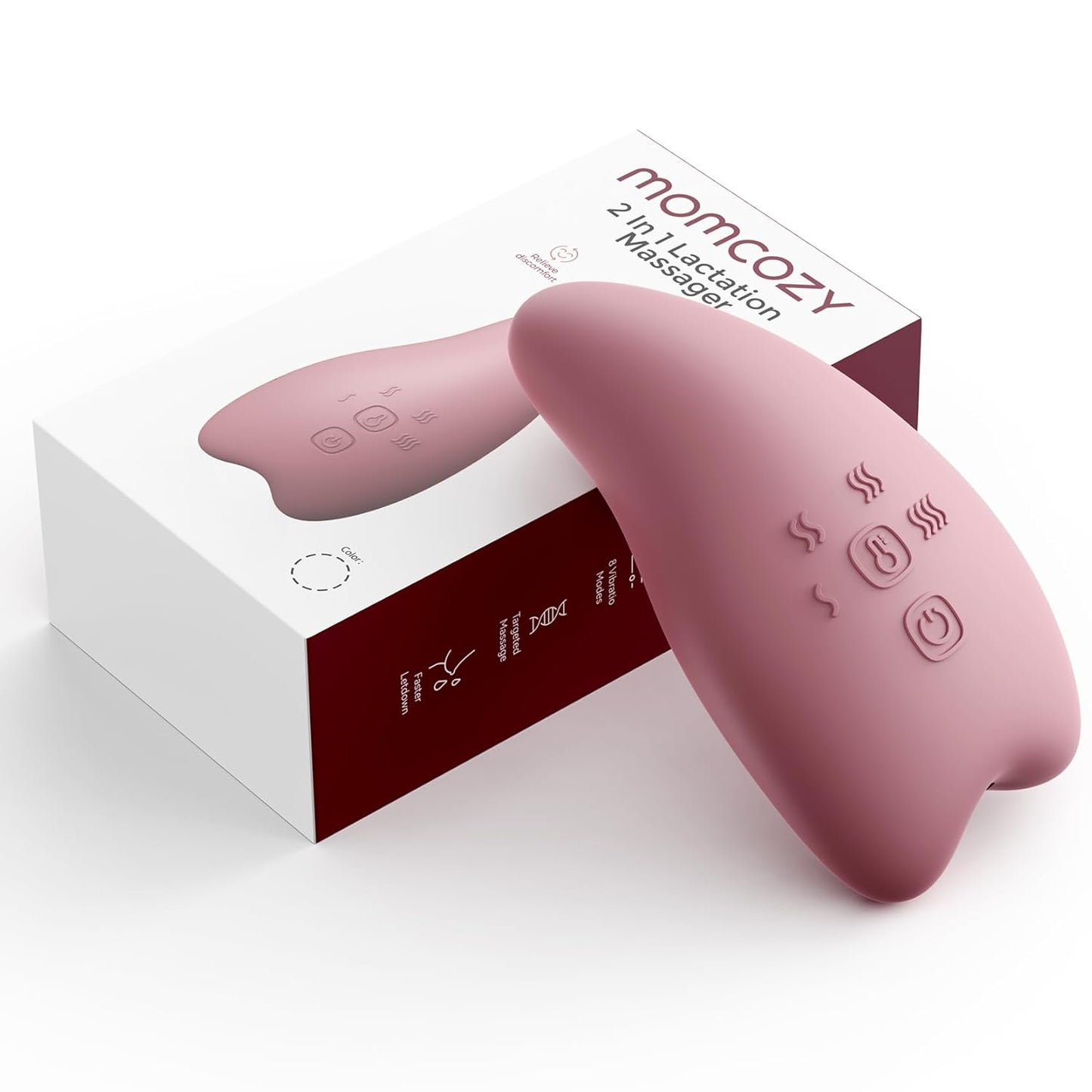 Momcozy Warming Lactation Massager Pro for Milk Flow Relief
