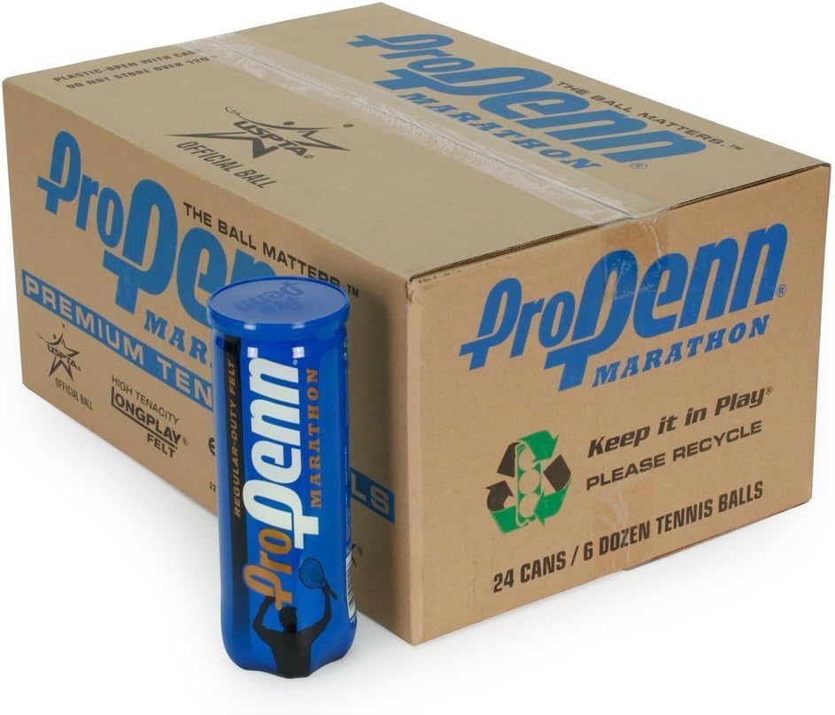 Pro Penn Marathon Regular Duty Tennis Balls for Optimal Play