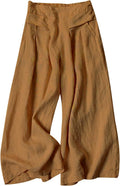 Gihuo Women's Lightweight Wide Leg Pants for Effortless Summer Style