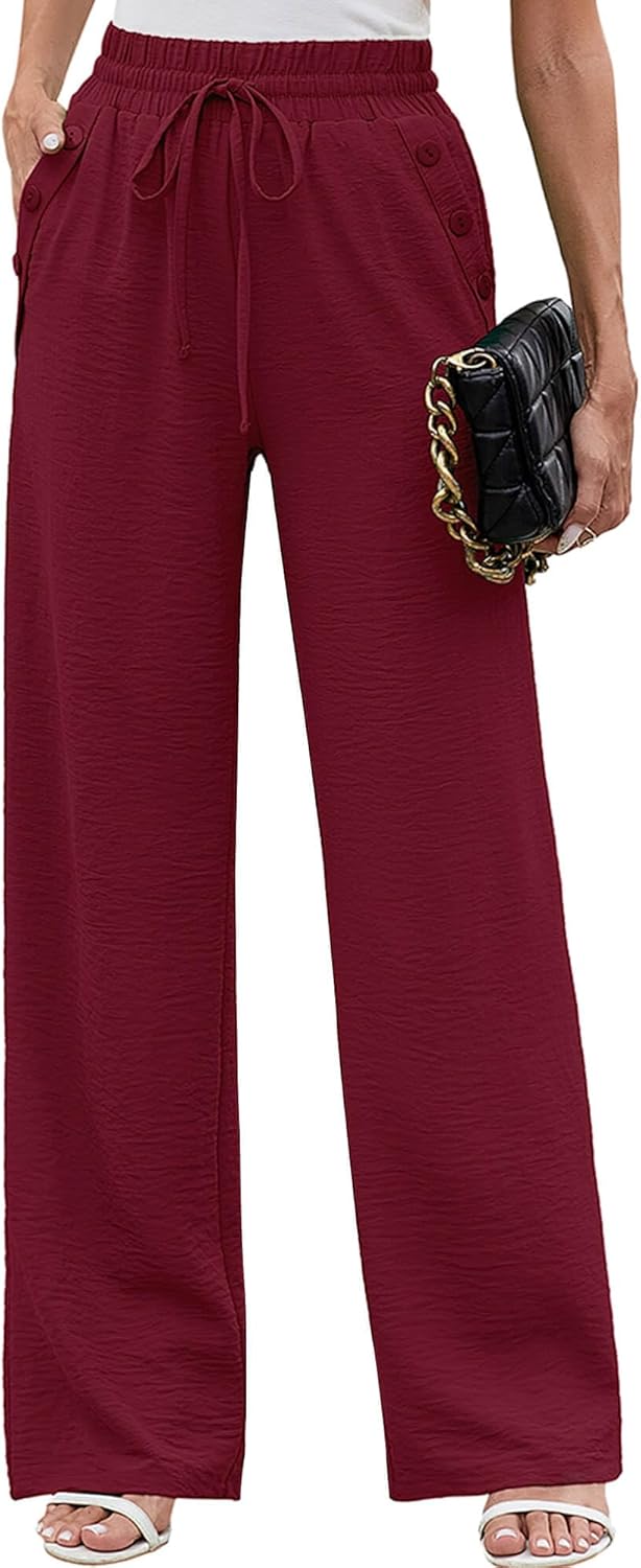Heymoments Women's Wide Leg Lounge Pants for Stylish Comfort