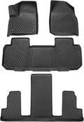 Powerty Floor Mats for 2018-2025 Chevy Traverse 7 Seater - All-Weather