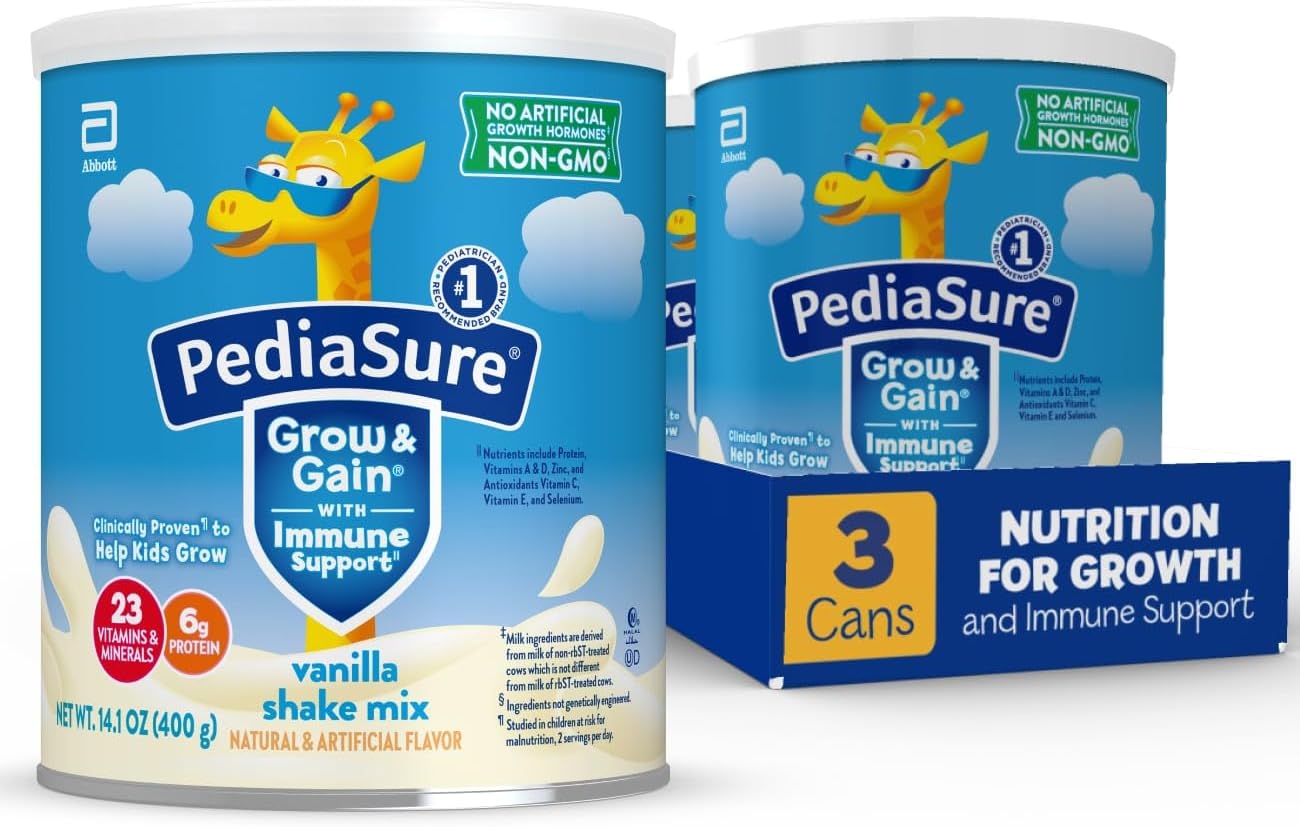 PediaSure Grow & Gain Shake Mix for Kids with Immune Support