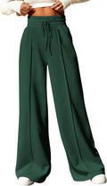 Womens Wide Leg Sweatpants High Waisted Casual Lounge - Comfy Fit