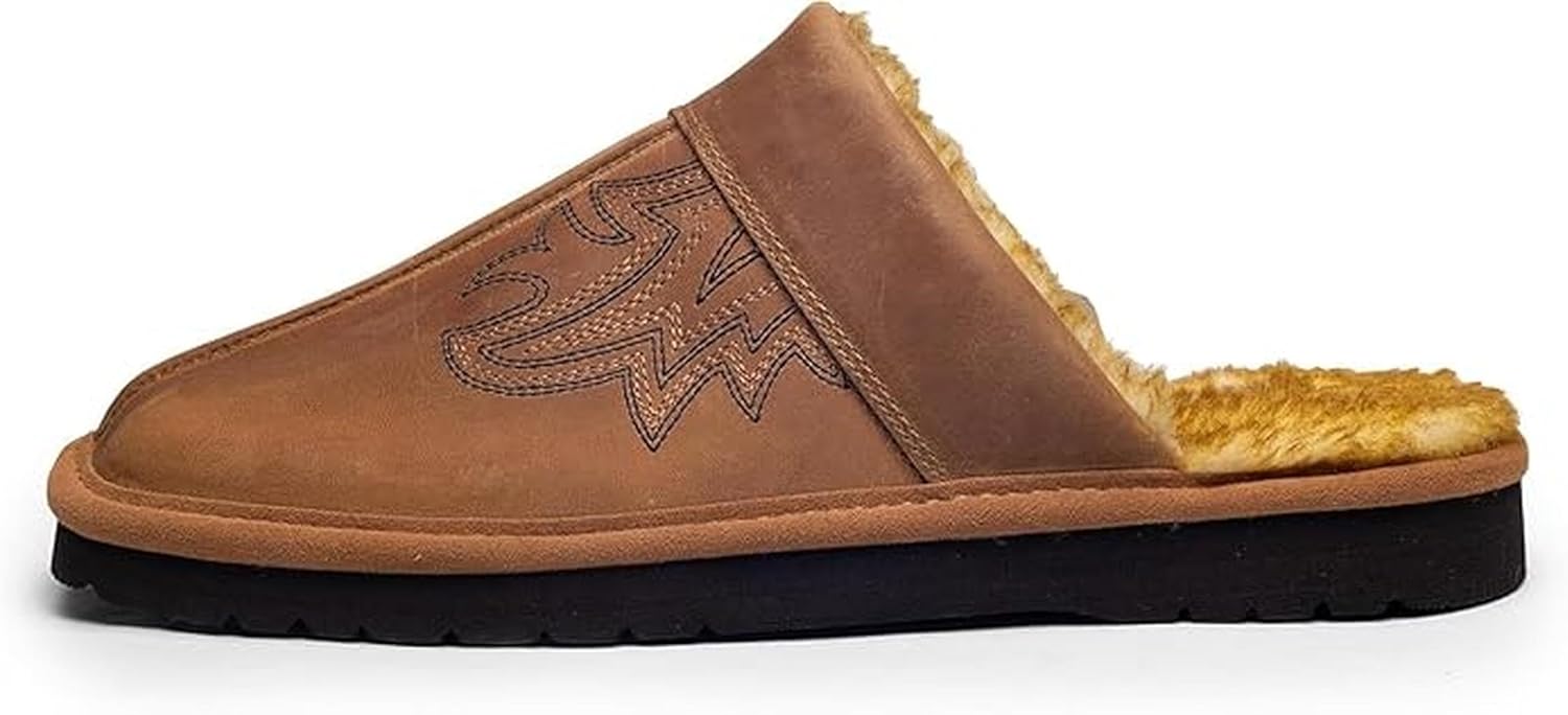 ARIAT Men's Silversmith Outdoor Indoor Western Suede Slipper
