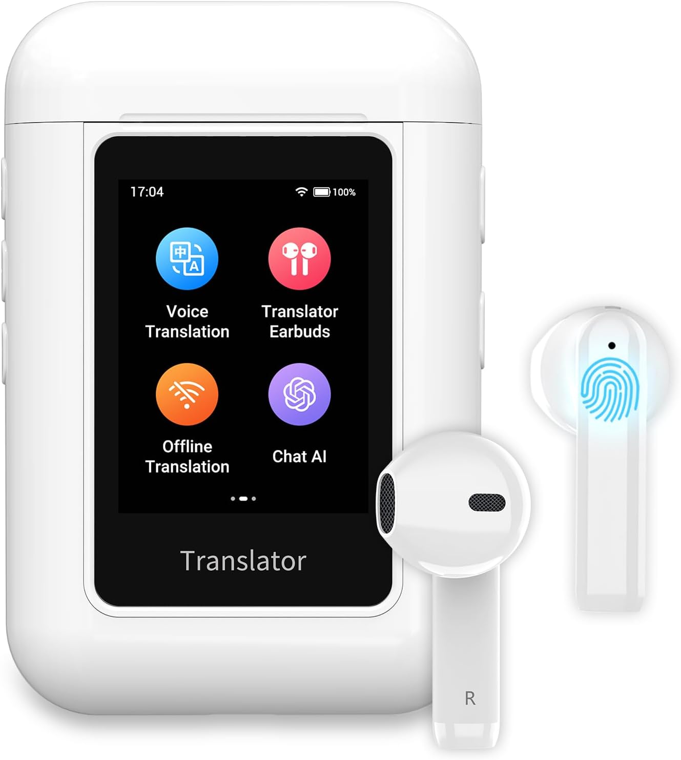 Real Time 144 Language Translator Earbuds - Xupurtlk