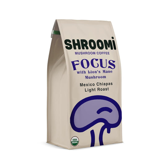 Shroomi Mental Performance Coffee | Focus Blend | 12oz Bag
