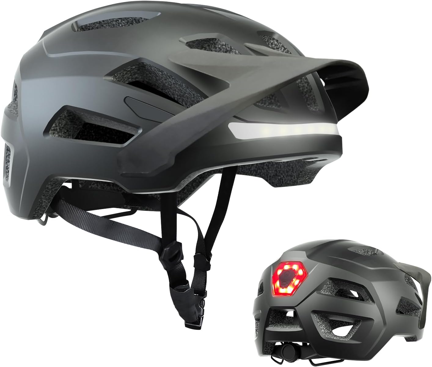 Safe LED Mountain Bike Helmet