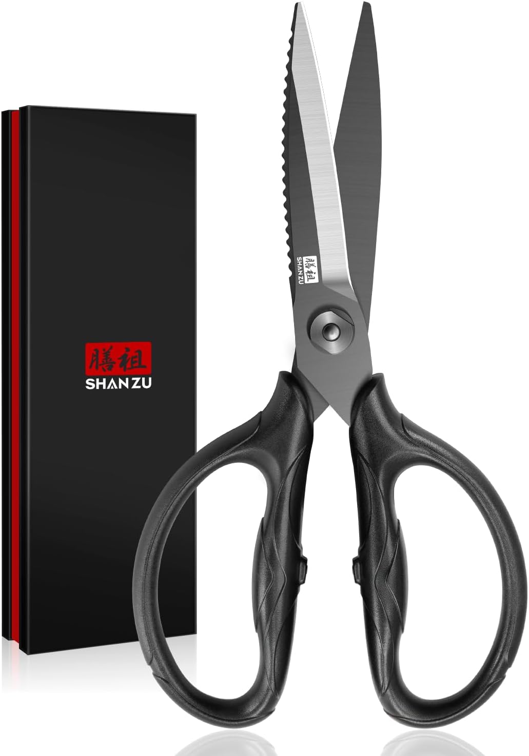 SHAN ZU 8.4 in Heavy Duty Kitchen Scissors for All Purposes