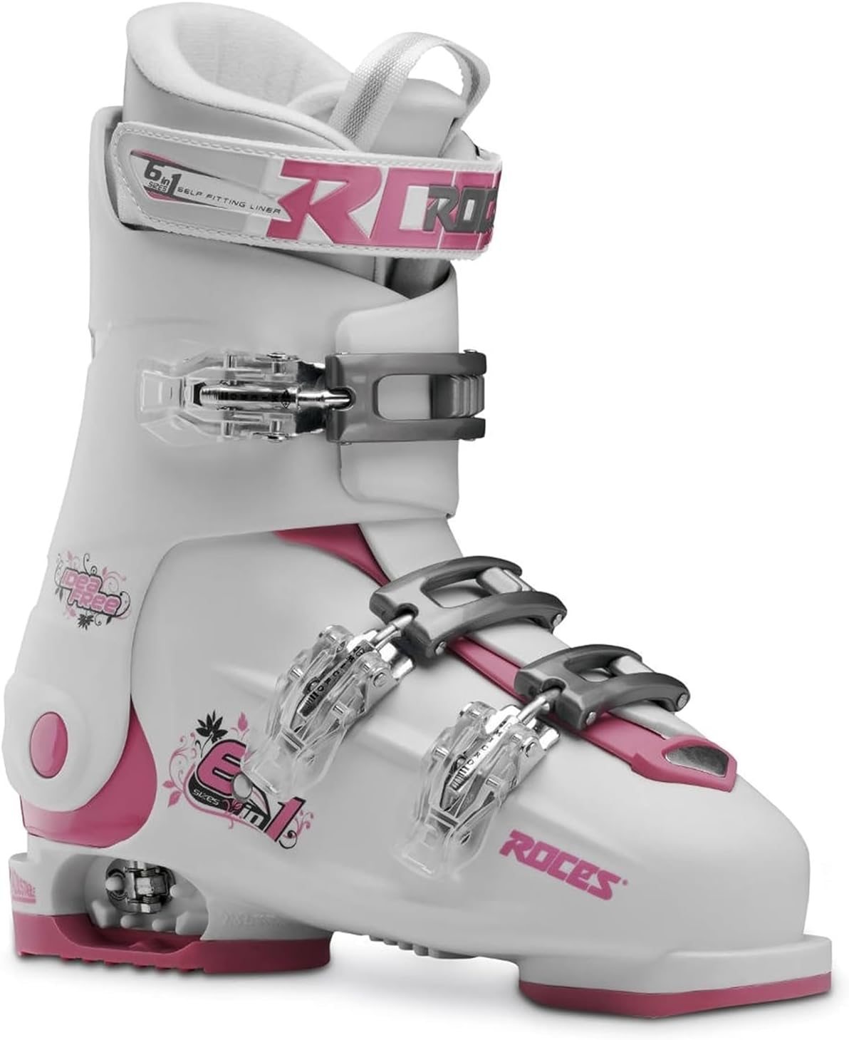 Roces IDEA UP Adjustable Ski Boots for Kids - Perfect Fit