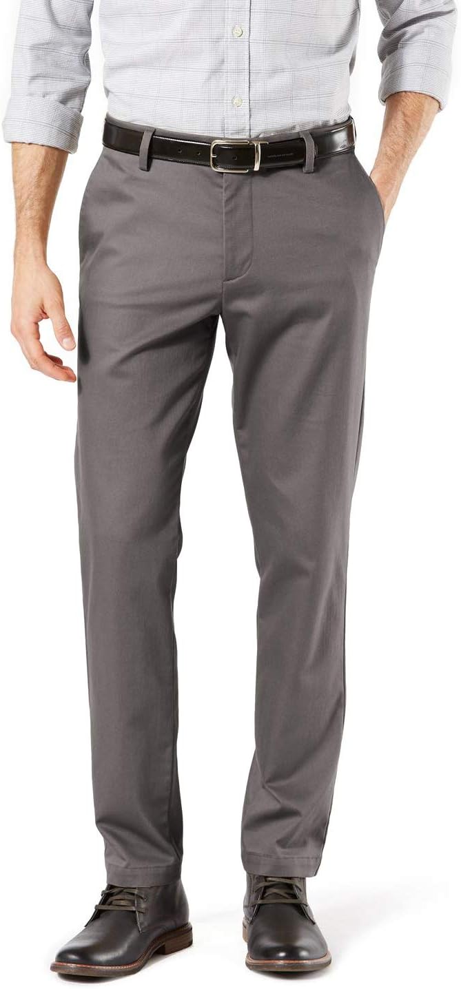 Dockers Men's Slim Fit Signature Khaki Lux Cotton Stretch Pants Review