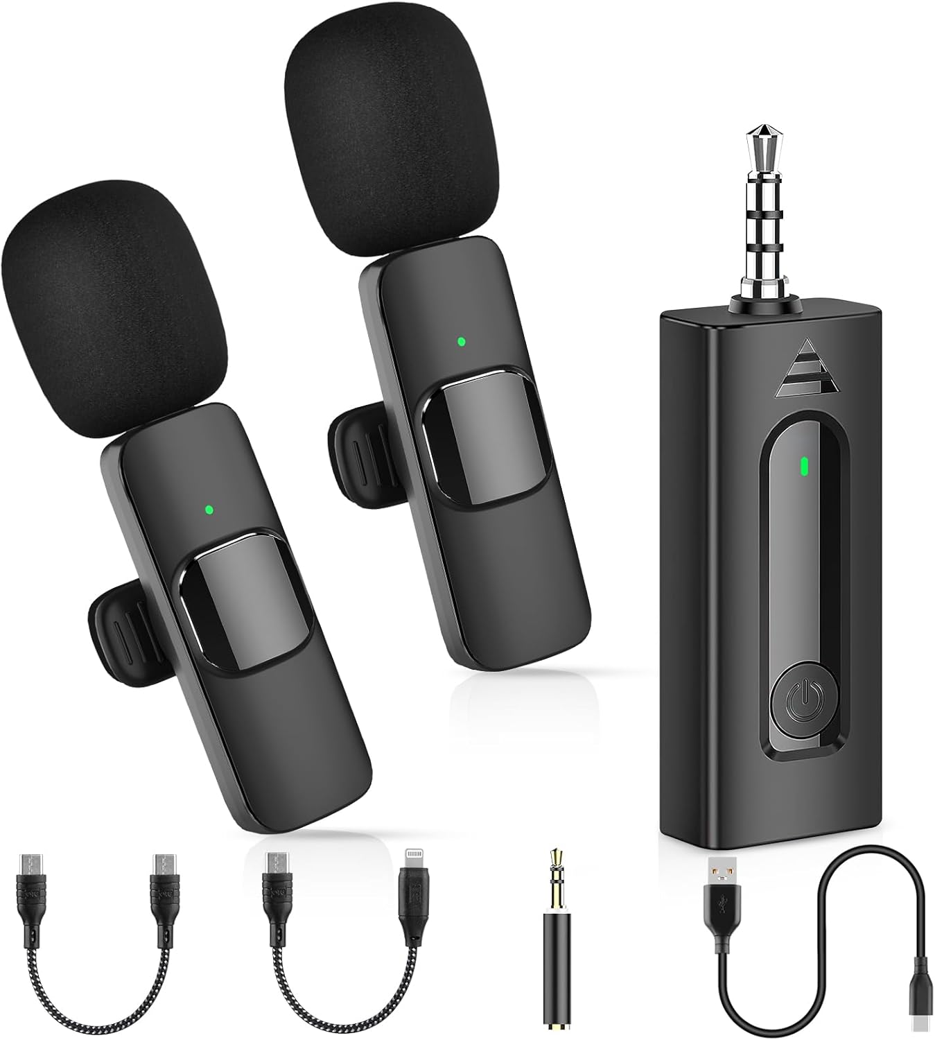 Wireless Mini Mic for Phone & PC - Crystal Clear Sound
