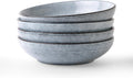 Tempus Pasta Bowls Set of 4 40 oz - Deep Stoneware Pasta & Salad Bowls