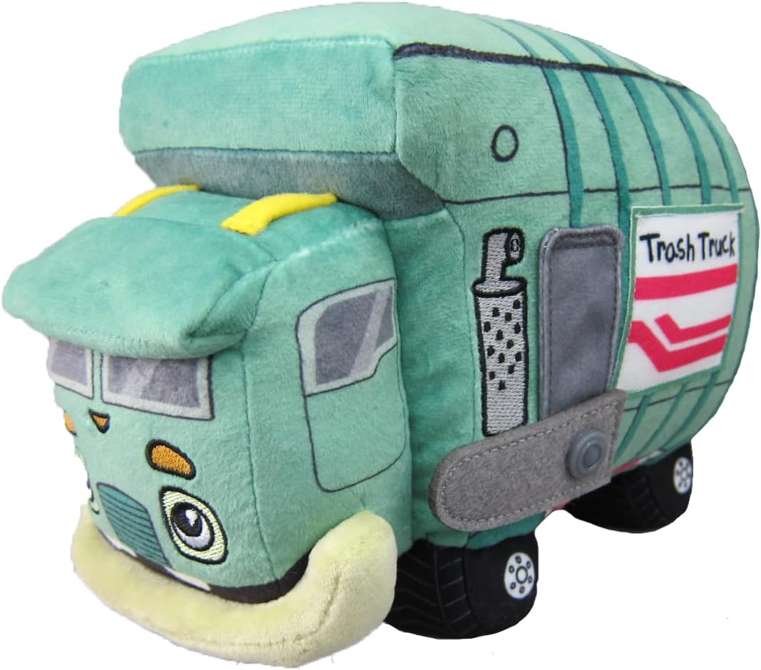 Interactive Trash Truck Plush Toy: 11 - Fun & Educational