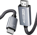 USB C to HDMI 6 ft Cable 4K@60Hz - Reliable MacBook & iPad Video