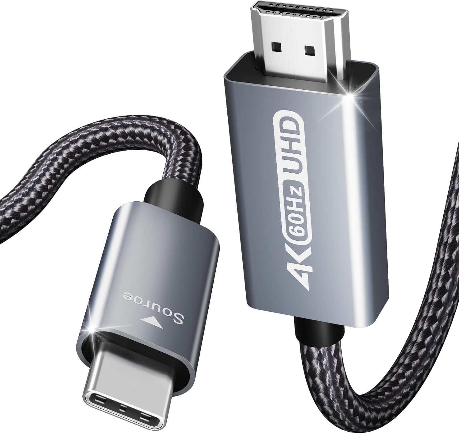 4K@60Hz BENFEI USB-C to HDMI Cable - MacBook Pro/Air/iPad Pro Compatible