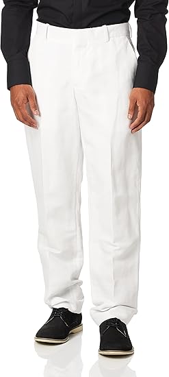 Perry Ellis Men's Essentials Linen Dress Pant for Modern Style
