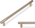 BUKOBYHE 10 Pack 7.5 Inch Champagne Bronze Cabinet Handles