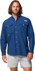 Columbia Men's PFG Bahama II Long Sleeve Shirt - UPF 30 (Style HVPC)