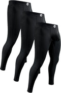 RM Real Men Compression Pants for Men - 1, 2 & 3 Pack Cold Layer