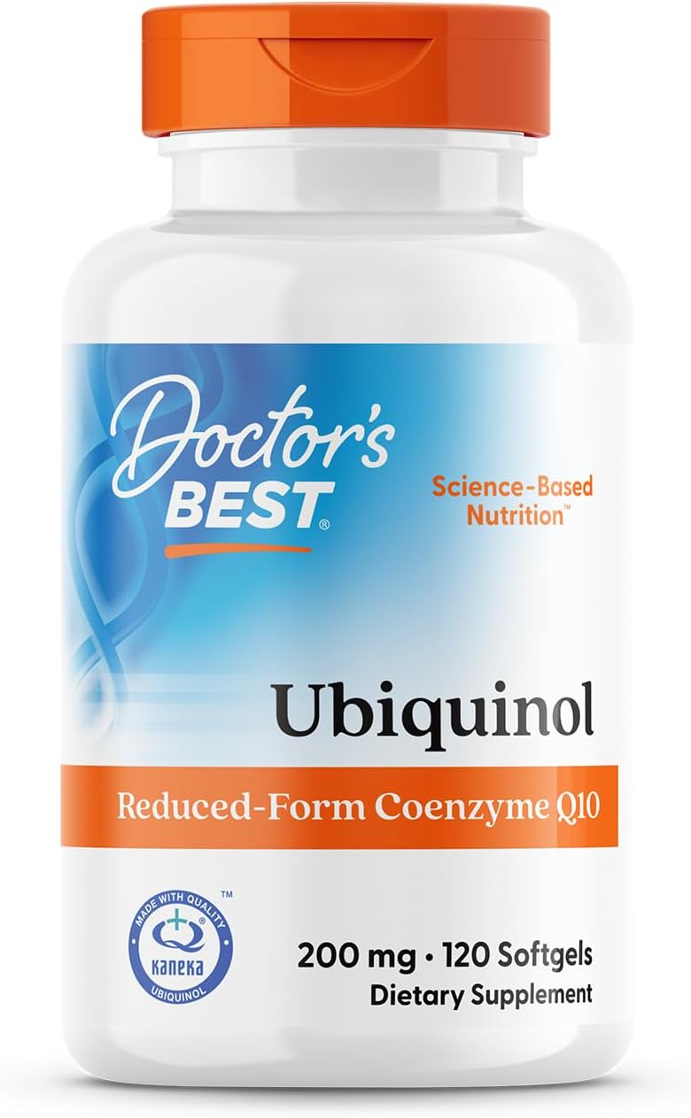 Doctors Best Ubiquinol Softgels for Heart Health and Energy