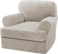 H.VERSAILTEX T Cushion Sofa Cover 2 Piece - Thick Velvet Fit