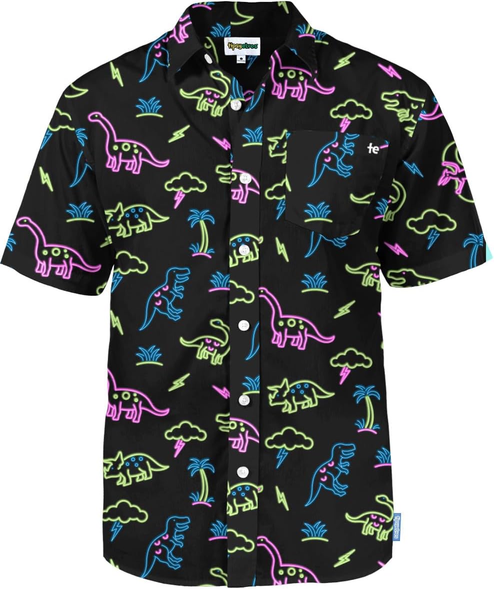 Tipsy Elves Hawaiian Shirts for Men - Perfect for Summer Fun