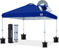 ABCCANOPY 10x10 Pop-Up Canopy Tent with LED Lights - Durable & Easy Setup