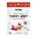Sriracha Honey Turkey Jerky 12 Pack - High Protein Free-Range Snack