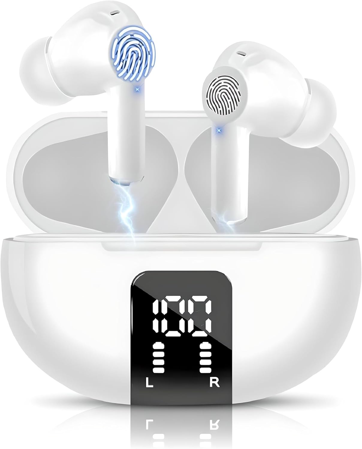 Wireless AI Translator Earbuds - Instantly Speak 144 Languages!
