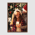 Framed Custom Canvas Wall Art 24x36 - Personalized Photo Print