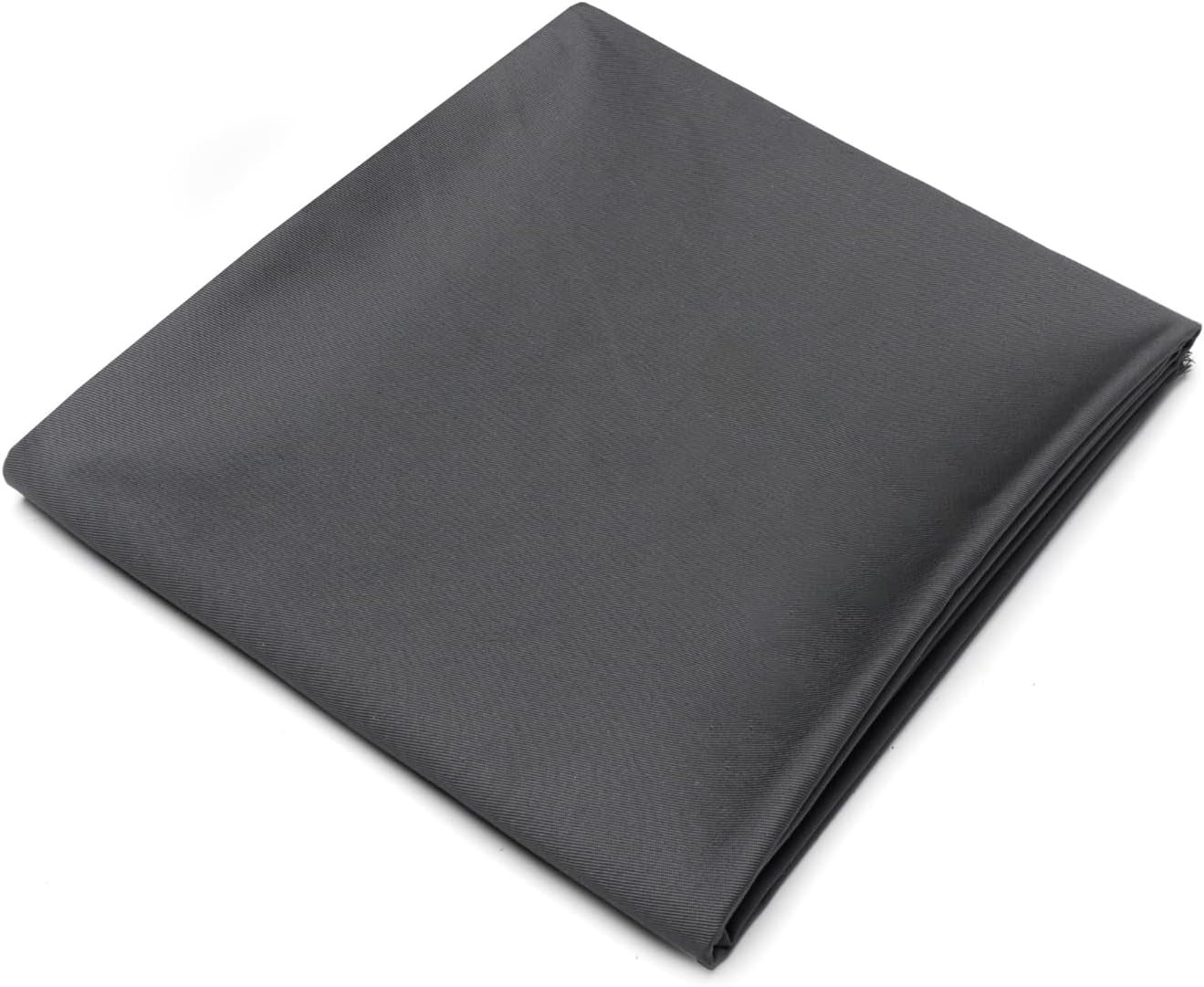 Pico Textiles Charcoal Gray Poly Cotton Twill Fabric 15 Yards