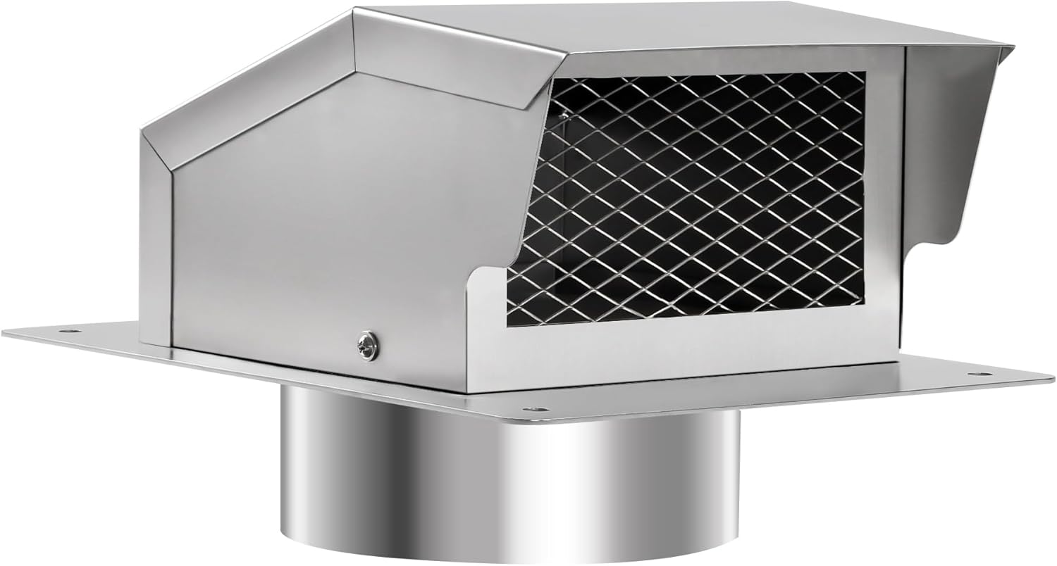 6 Inch Stainless Steel Roof Vent Cap for Effective Ventilation