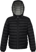 Boys' Ultra Lightweight Packable Down Puffer Jacket - Warm & Packable