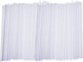 Clear Plastic Straws 7.75 in Bulk Pack - Case of 10,000
