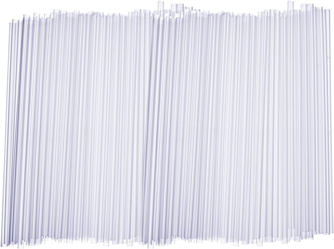 Clear Disposable Plastic Drinking Straws - Perfect for Any Drink