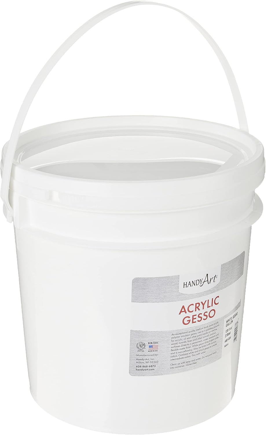 Handy Art Student Acrylic Gallon White Gesso for Artists