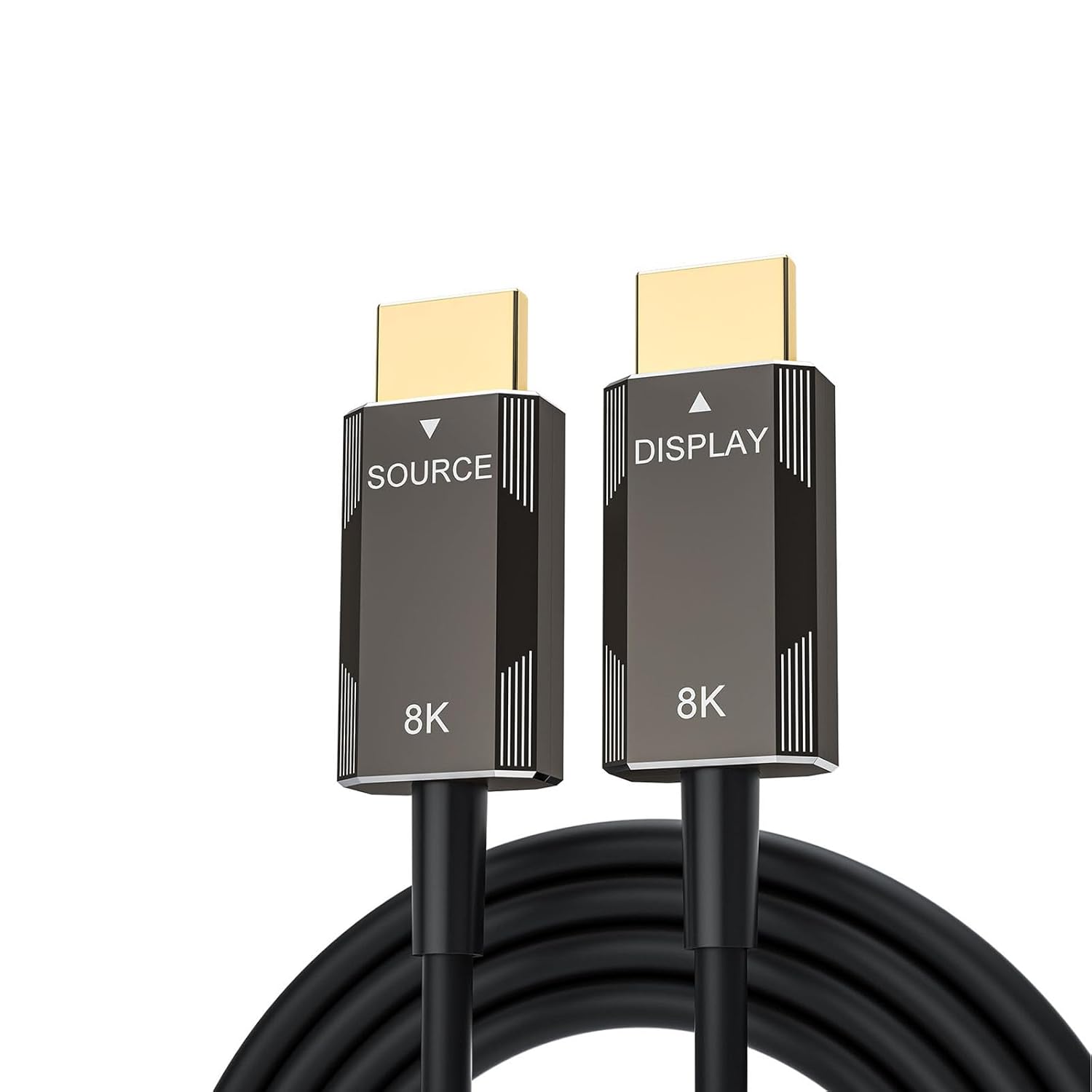 8K Fiber Optic HDMI 2.1 Cable 50ft for High-Speed Gaming