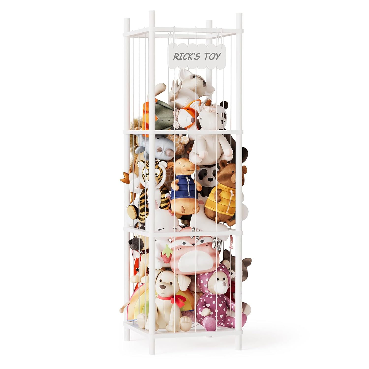 SpaceAid Stuffed Animal Storage Organizer for Playroom Needs
