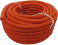 Flexible Polyethylene HDPE Corrugated Wire Loom Tubing 1in x 100 ft